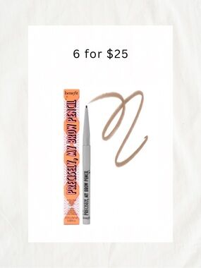 6/$25 • Benefit Eyebrow Pencil